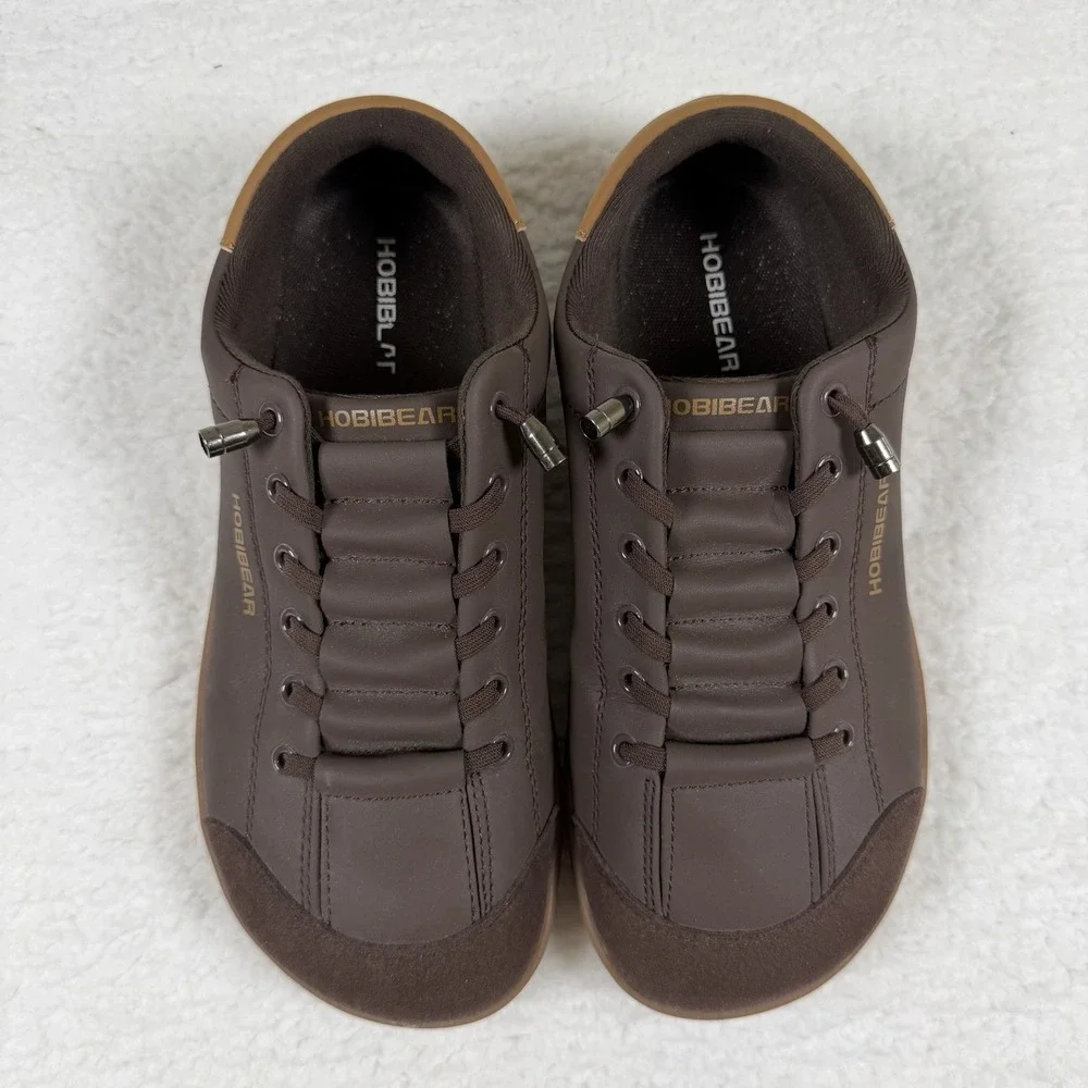 HOBIBEAR GST0071GC Shoes EU 41 25.5cm Brown Gum Sole Casual Walking US 8-8.5 Men